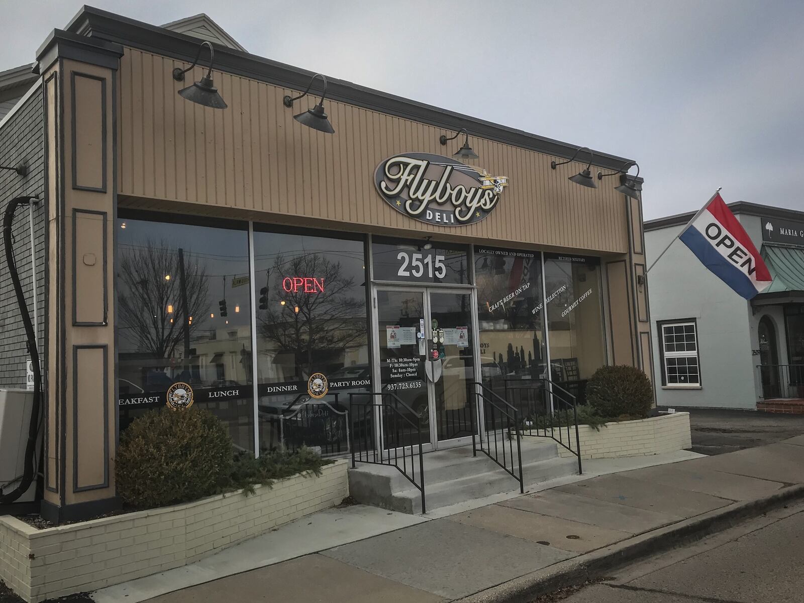 After closing its downtown Dayton location in August 2023, Flyboy’s Deli will be closing its Oakwood location at 2515 Far Hills Ave. following business on April 20. JIM NOELKER/STAFF