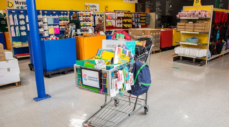 Crayons to Classrooms has distributed over $39.5 million school supplies to teachers of students in need. CONTRIBUTED