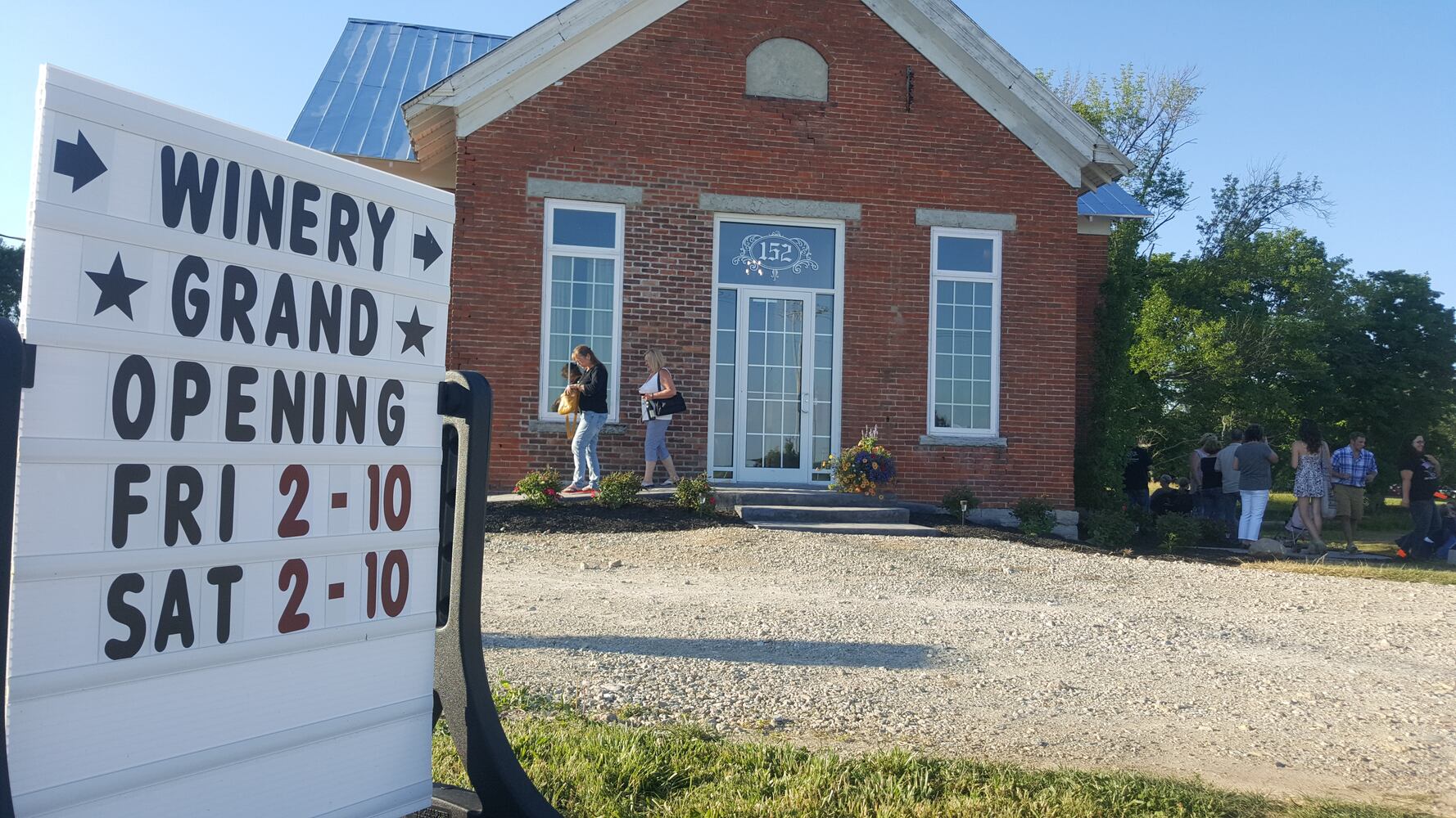 Olde Schoolhouse Vineyard & Winery grand opening