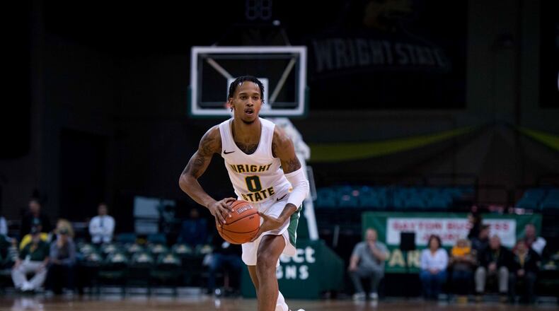 Wright State’s Jaylon Hall. FILE PHOTO