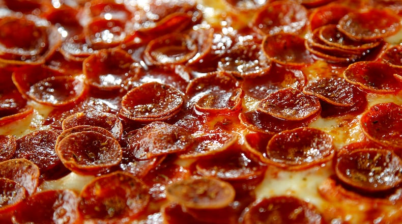 Gionino's Pizzeria's "pepperoni piccolo" pizza is made with seven ounces of pepperoni. The pizzeria opened its first Dayton location at 1528 E. Third St. STAFF