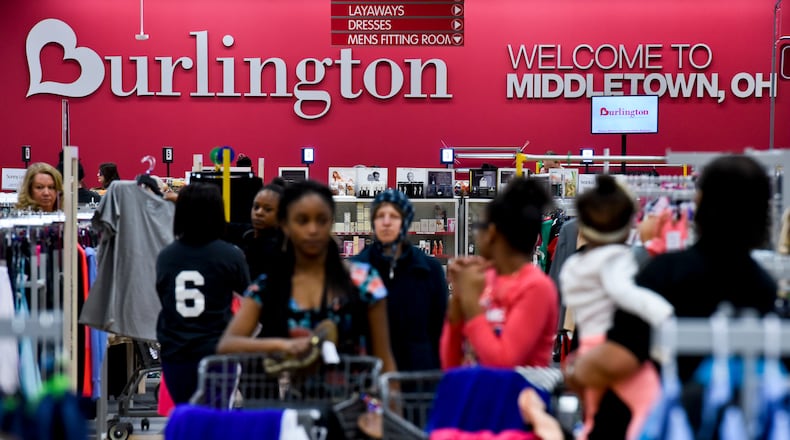 A Burlington will open March 1 in Huber Heights. NICK GRAHAM/STAFF