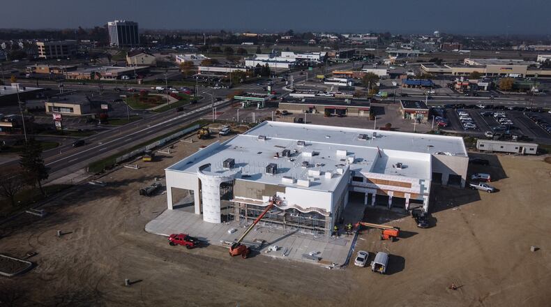 Matt Castrucci's Auto of Mall of Dayton, which deals in Honda, Nissan and Kia vehicles, is building a new Honda showroom near the Dayton Mall. The new facility is expected to be open spring of 2022. JIM NOELKER/STAFF