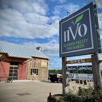 Hidden Valley Orchards in Lebanon. NATALIE JONES/STAFF