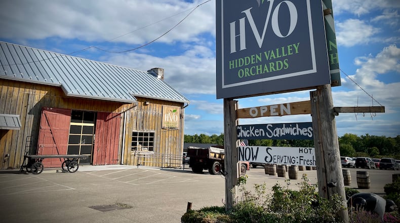 Hidden Valley Orchards in Lebanon. NATALIE JONES/STAFF