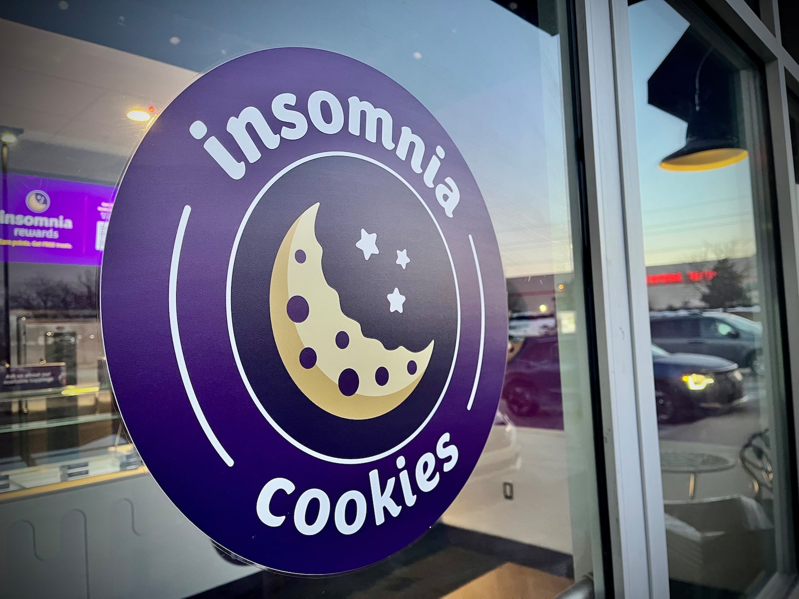 Insomnia Cookies is open at 3800 Colonel Glenn Highway Suite 700 in Fairborn. NATALIE JONES/STAFF