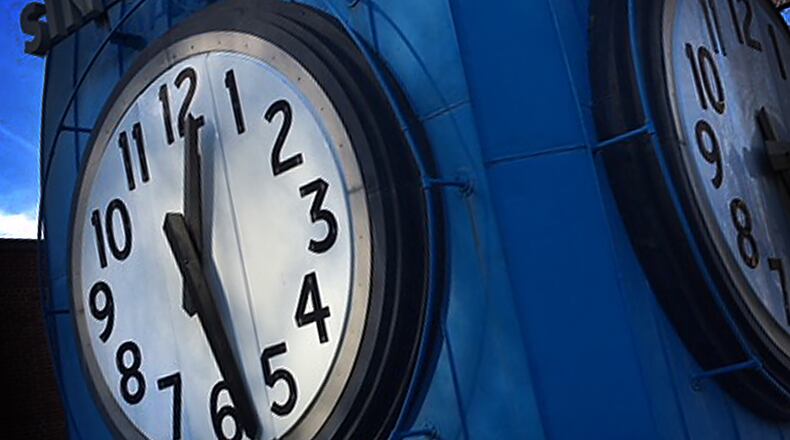 New legislation was iintroduced this week in Columbus to make Daylight Saving Time permanent. But even if passed in Ohio, the measure faces a higher hurdle — the U.S. Congress.. THOMAS GNAU / STAFF