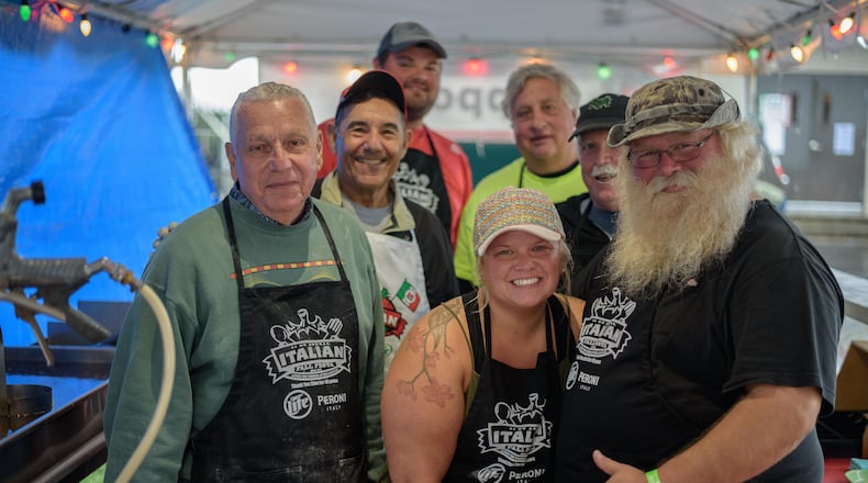 The annual Italian Fall Festa features delicious food, live entertainment and a 5K race from Friday, Sep. 10 to Sunday, Sep. 12 at Bella Villa Hall, 2625 County Line Road in Kettering. TOM GIlLIAM / CONTRIBUTING PHOTOGRAPHER