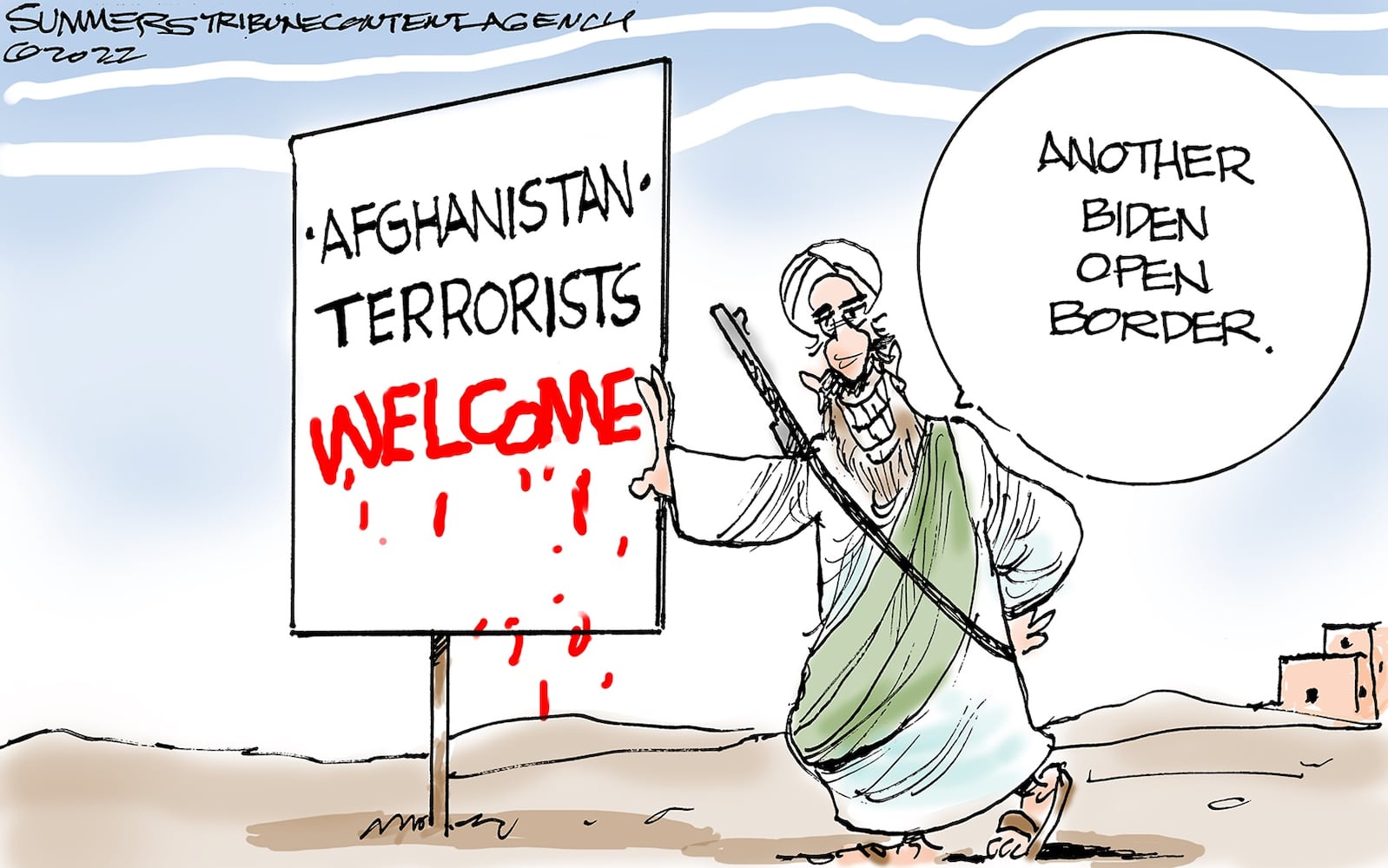 WEEK IN CARTOONS: Pelosi’s trip, Alex Jones, Kansas abortion vote and more