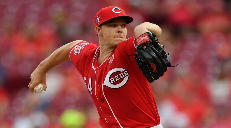 CINCINNATI, OH - MAY 27: Sonny Gray #54 of the Cincinnati Reds pitches in the second inning against the Pittsburgh Pirates at Great American Ball Park on May 27, 2019 in Cincinnati, Ohio. (Photo by Jamie Sabau/Getty Images)