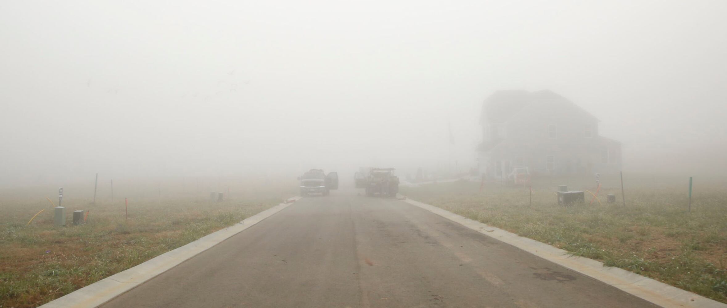PHOTOS: See the dense fog that covered the Miami Valley on Tuesday