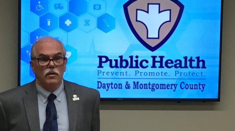 Dr. Michael Dohn with Public Health - Dayton & Montgomery County said vaccines and hand washing are important prevention measures to stop the spread of Hepatitis A. KAITLIN SCHROEDER/STAFF