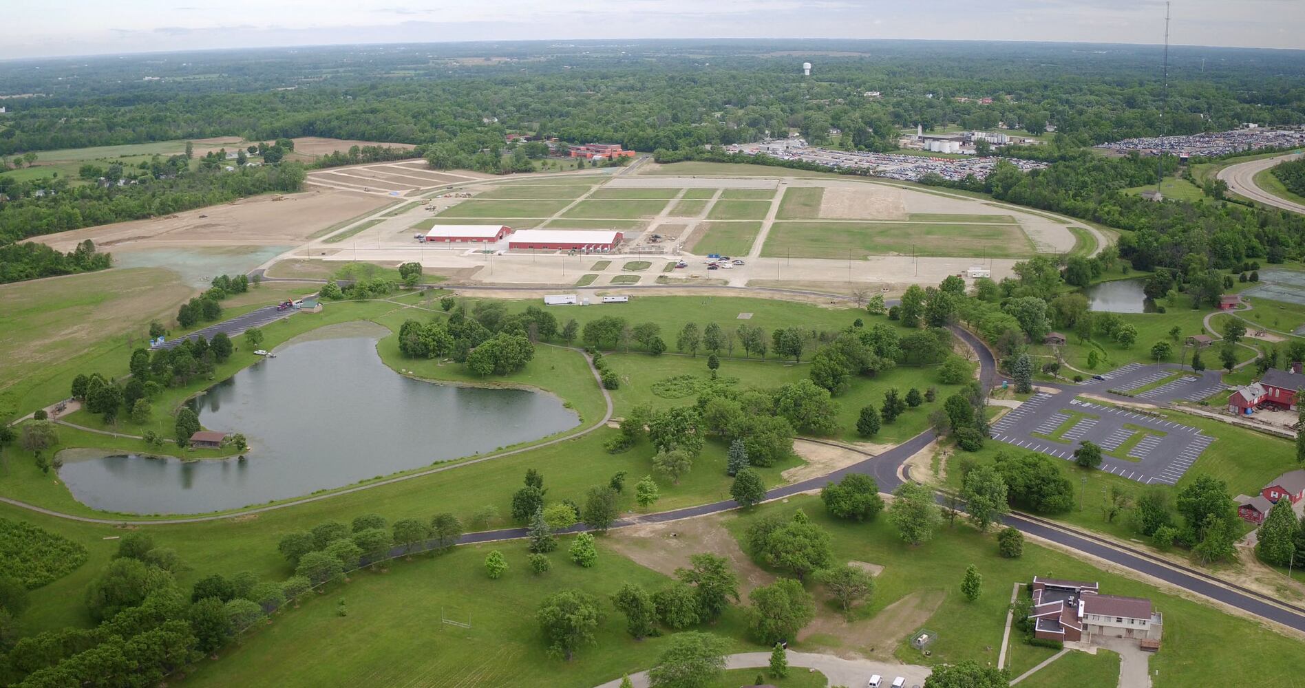 Aerial View: New Montgomery County Fairgrounds