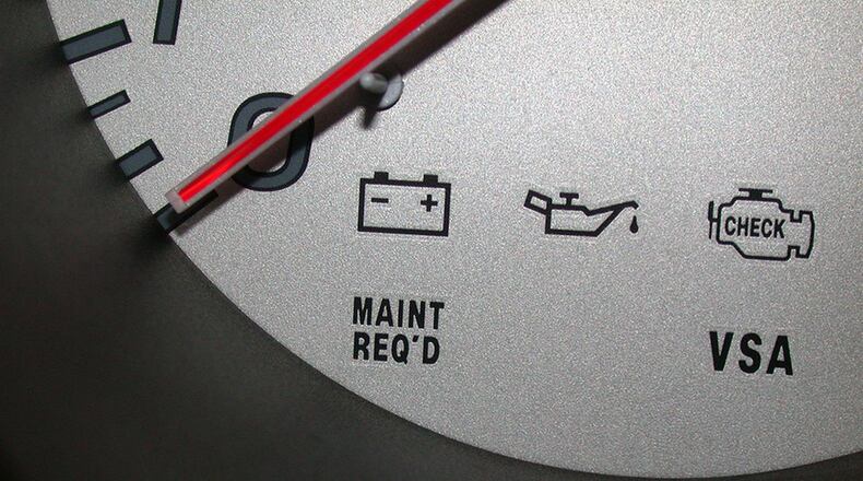 The traction control light on Hondas is usually labeled VSA and will flash if the system is operating to control traction during acceleration or is on steady if a fault is detected. James Halderman photo