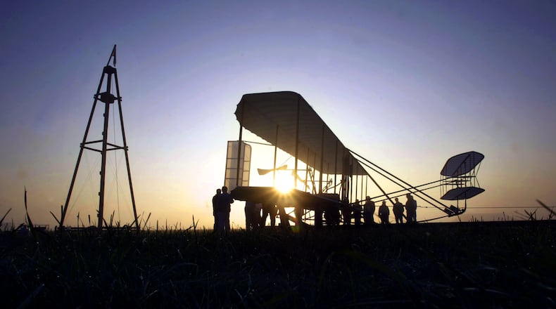 Huffman Prairie Flying Field is one of the stops on the new Aircraft Owners and Pilots Association Pilot Passport. Staff photo by Chris Stewart