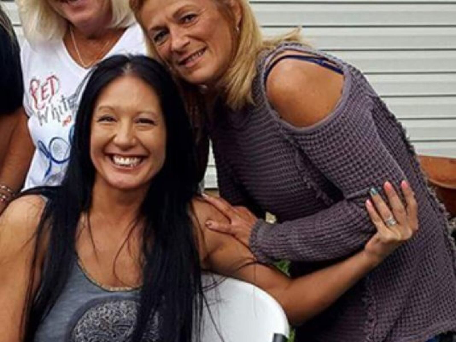 Marlina Medrano, left, had a troubled relationship with her boyfriend, Thomas Hartless, and three times filed for protection orders against him. Hartless killed Medrano and two others before killing himself in Kirkersville May 12. Here she is with friend Maxine Becker. PHOTO CONTRIBUTED BY NEWARK ADVOCATE.