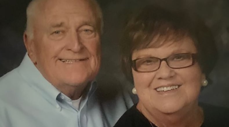 Don (left) and Peggy Augusten together in 2017. CONTRIBUTED