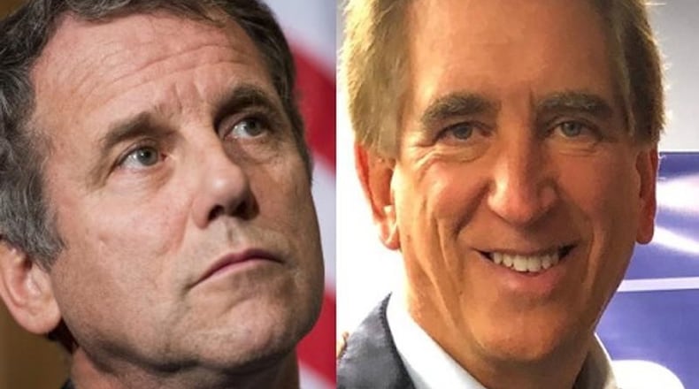 U.S. Sen. Sherrod Brown, D-Ohio, and U.S. Rep. Jim Renacci, R-Wadsworth are running for U.S. Senate