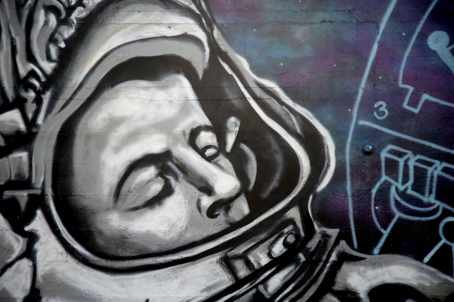 New downtown mural is out of this world