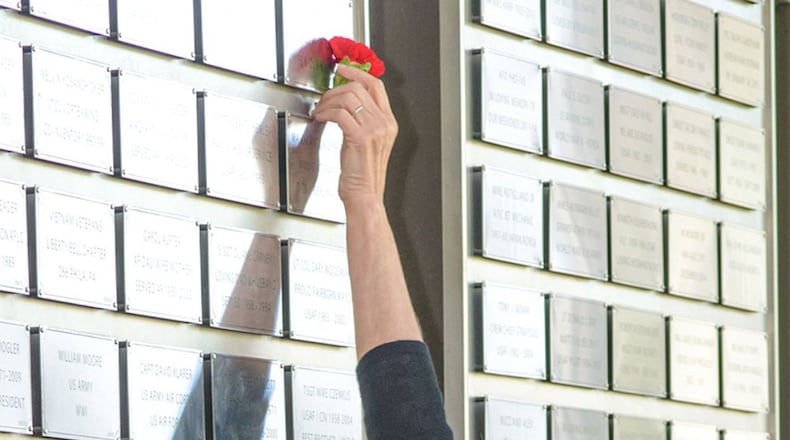 The Air Force Museum Foundation’s Legacy Data Plate Wall of Honor Tribute Ceremony is scheduled for May 23 at 11 a.m. at the main entrance to the National Museum of the U.S. Air Force. (Contributed photo)