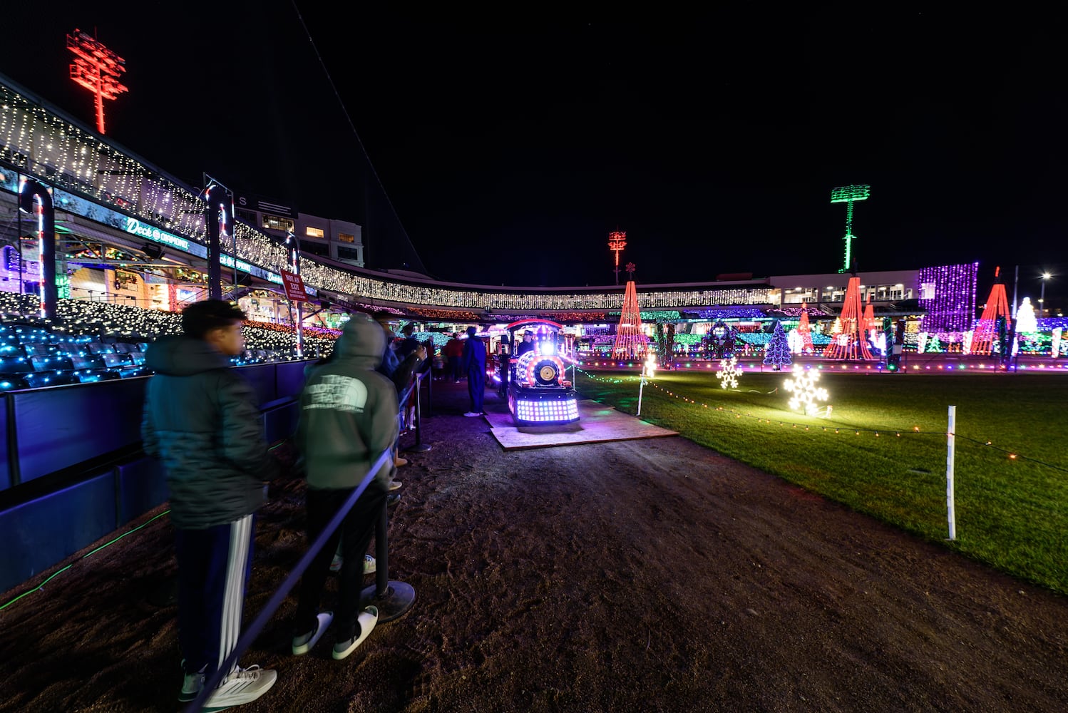 PHOTOS: Deck the Diamond at Day Air Ballpark