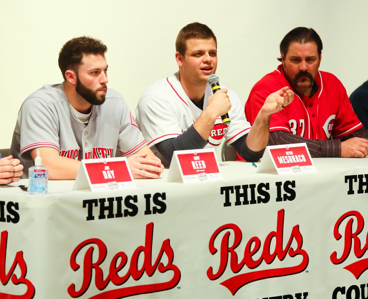 Reds selling a new era at caravan stops