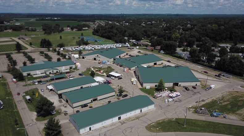 Greene County Fairgrounds seen in July 2018. SKY 7 / STAFF