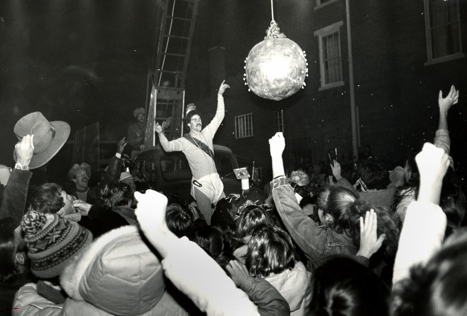New Years Eve in Yellow Springs 1983. DAYTON DAILY NEWS ARCHIVE