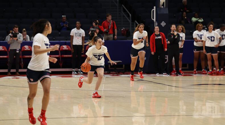 Red & Blue Game on Saturday, Oct. 15, 2022, at UD Arena. David Jablonski/Staff