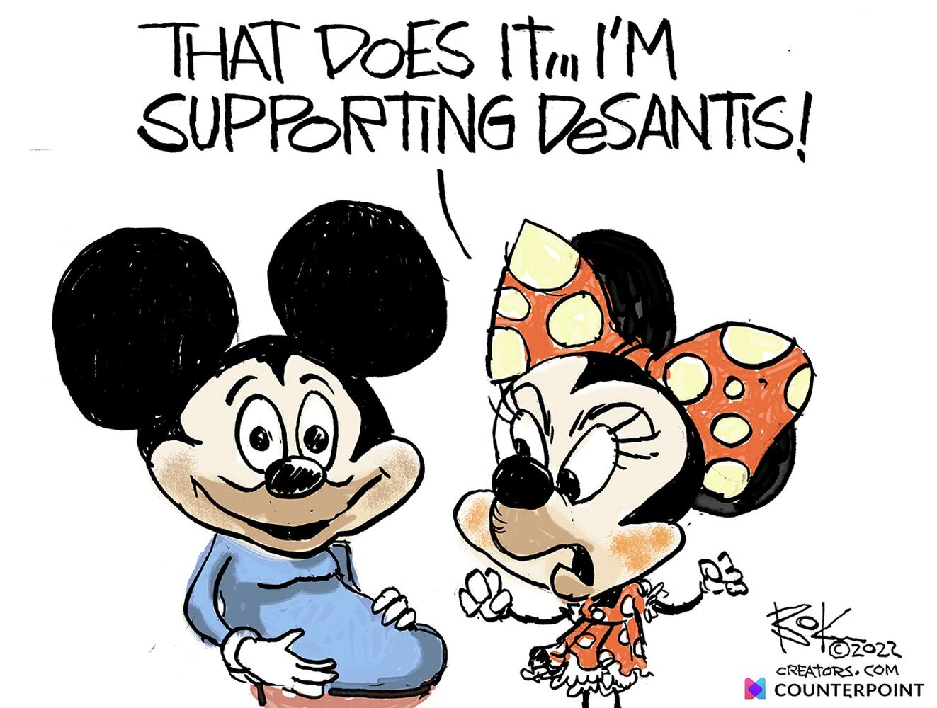 WEEK IN CARTOONS: Elon Musk and Twitter, Disney and more
