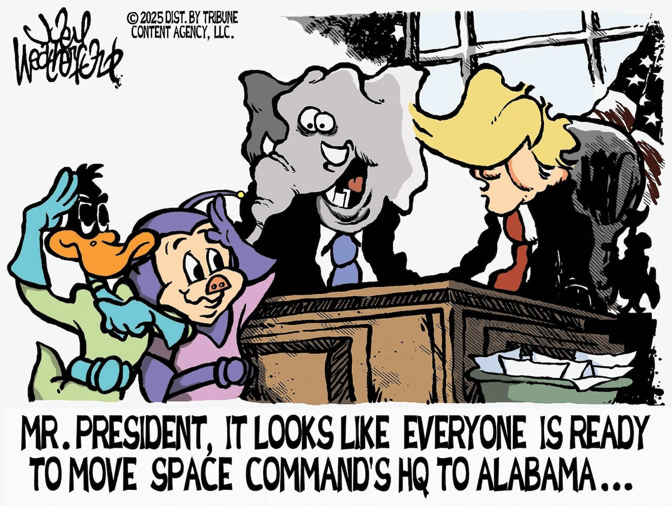 CARTOONS: Joey Weatherford, Sept. 8, 2025