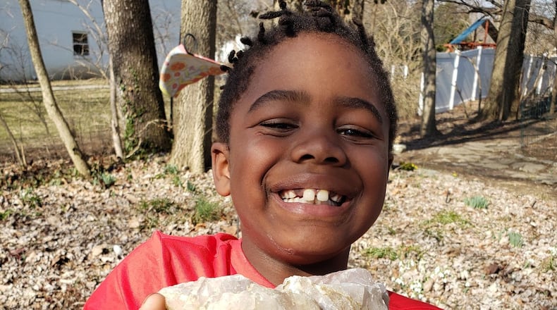 Seven-year-old Jack Hoos of Beavercreek is facing a serious surgery soon, and his mother is seeking rocks to place in his hospital room to help her son, who has been fascinated with rocks throughout his young life, in his recovery. CONTRIBUTED
