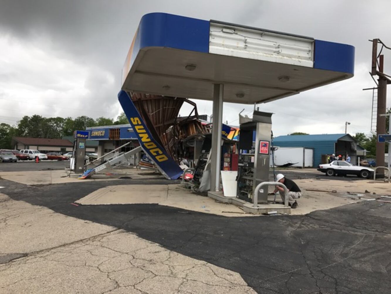 PHOTOS: Aftermath of destructive storms, tornadoes this morning