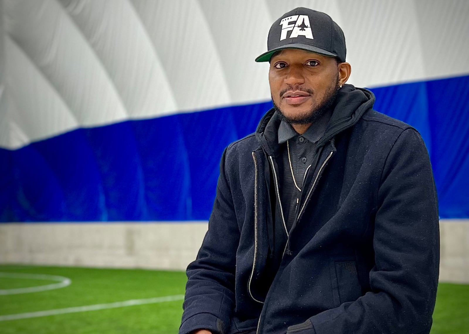 Former NBA and University of Dayton basketball player Chris Wright is bringing a new sports complex to Trotwood. AIMEE HANCOCK/STAFF