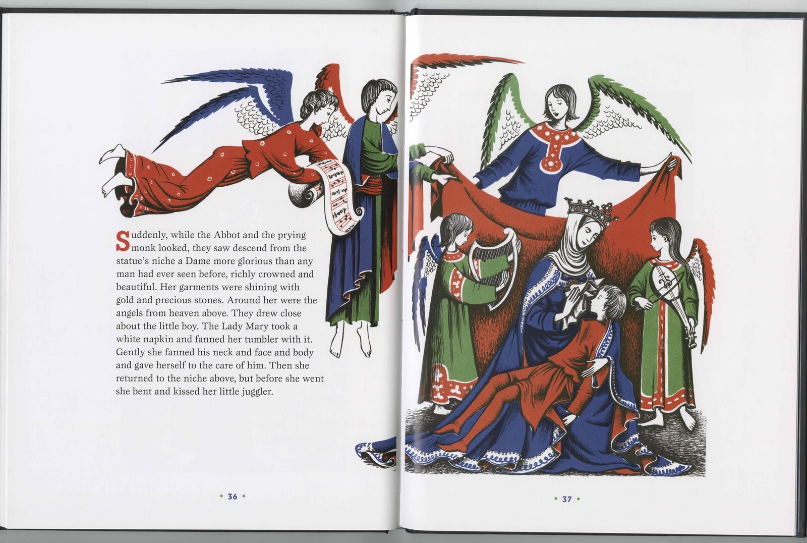 A selection of rare books, children's books, and musical renditions are included in the “Juggling for Mary” exhibit at the University of Dayton’s Marian Library. CONTRIBUTED