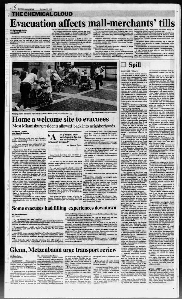 Dayton history pages