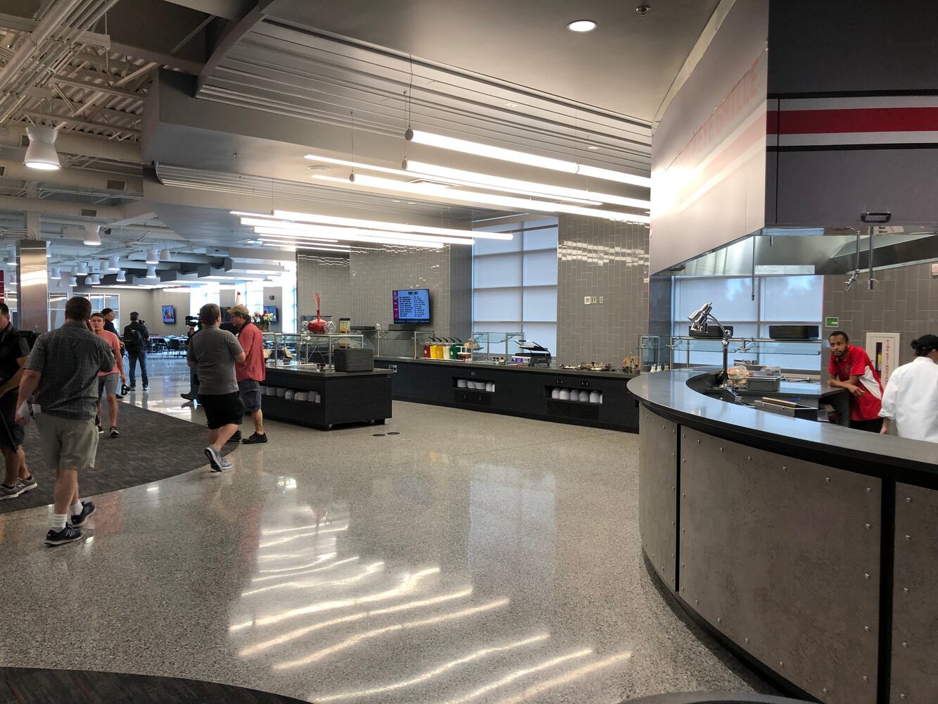 Ohio State football facility behind the scenes