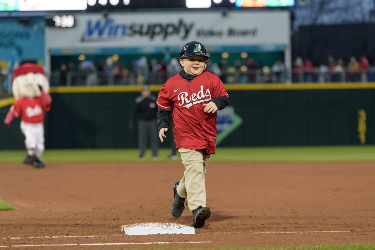 PHOTOS: Cincinnati Reds vs. Reds Top Prospects at Day Air Ballpark