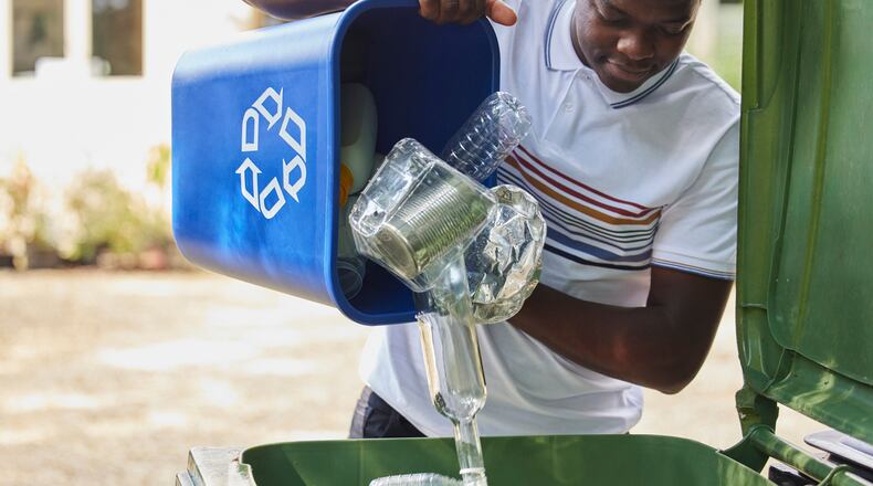 Read up on your recycling provider’s guidelines to understand what exactly is recyclable. ISTOCK PHOTO