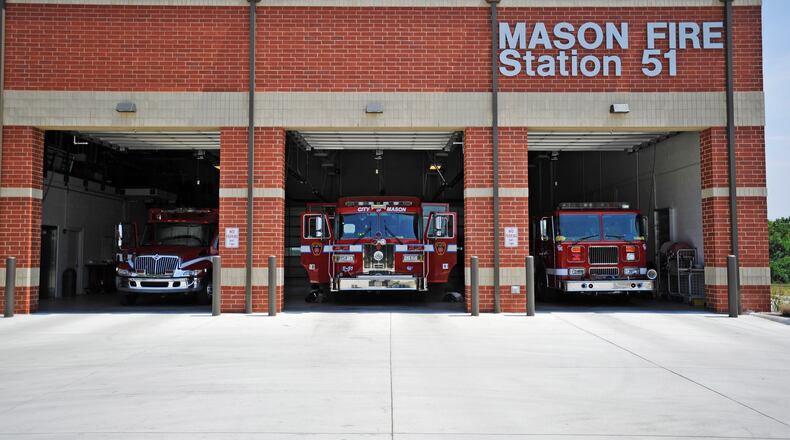 Mason Fire Station 51 on Mason-Montgomery Road Aug. 1, 2011. Staff photo by Nick Graham