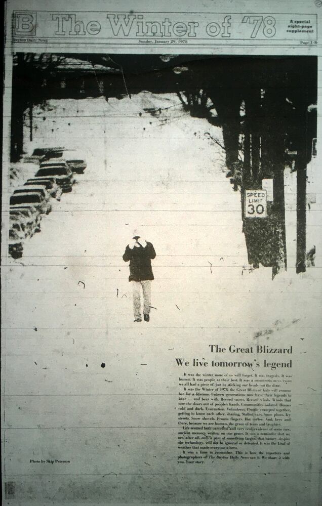 1978 blizzard newspaper pages