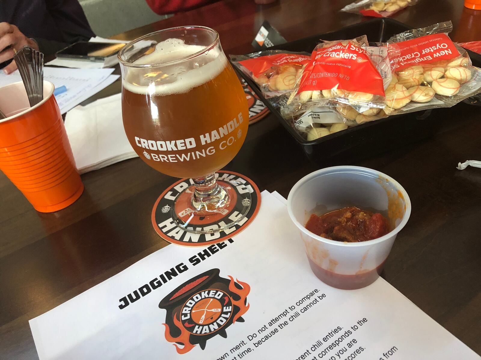 Crocked Handle Brewing Co's 2018 Chili Boss Competition.
