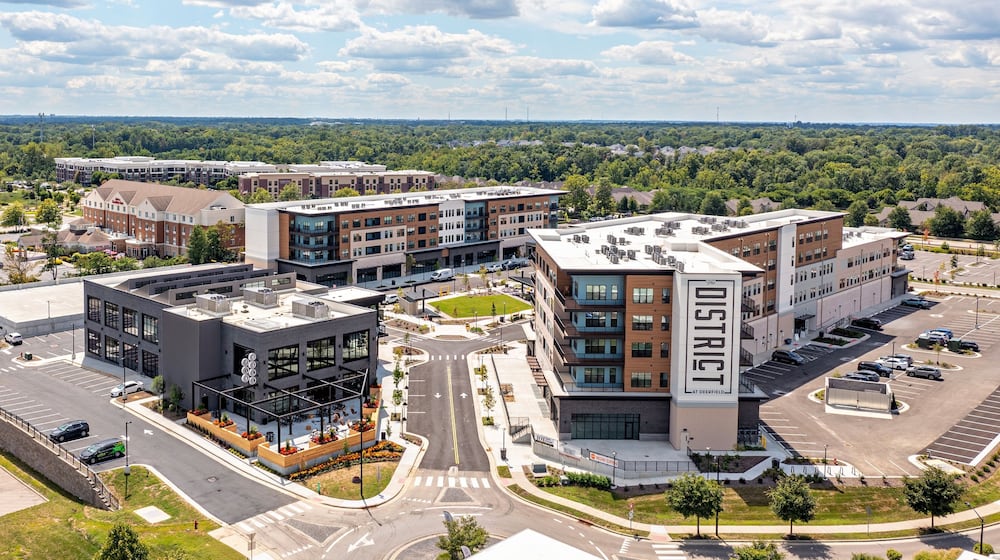 The District at Deerfield is on Parkway Drive in Deerfield Twp. and boasts residential properties, restaurants and more. CONTRIBUTED