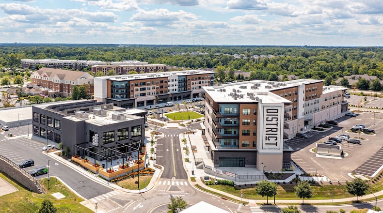 The District at Deerfield is on Parkway Drive in Deerfield Twp. and boasts residential properties, restaurants and more. CONTRIBUTED