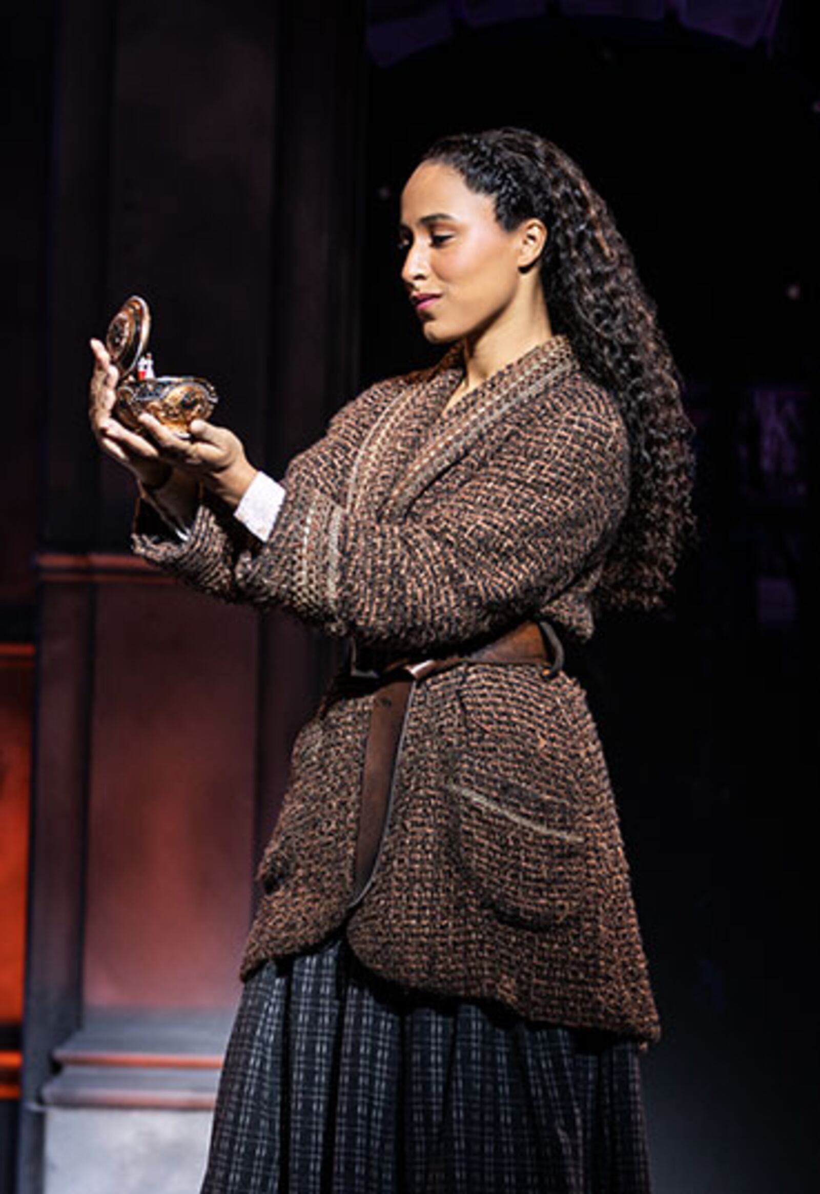 Inspired by the beloved films, the romantic and adventure-filled musical “Anastasia,” starring Veronia Stern as Anya, is coming to the Schuster Center March 21-26. PHOTO BY EVAN ZIMMERMAN FOR MURPHY MADE