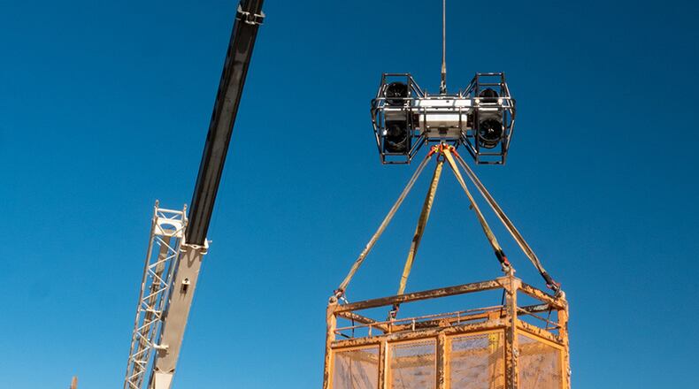 Vita Inclinata’s Load Stability System is now in three lines of development, which are the litter attachment, hoist rescue and sling load versions. (Vita Inclinata photo)