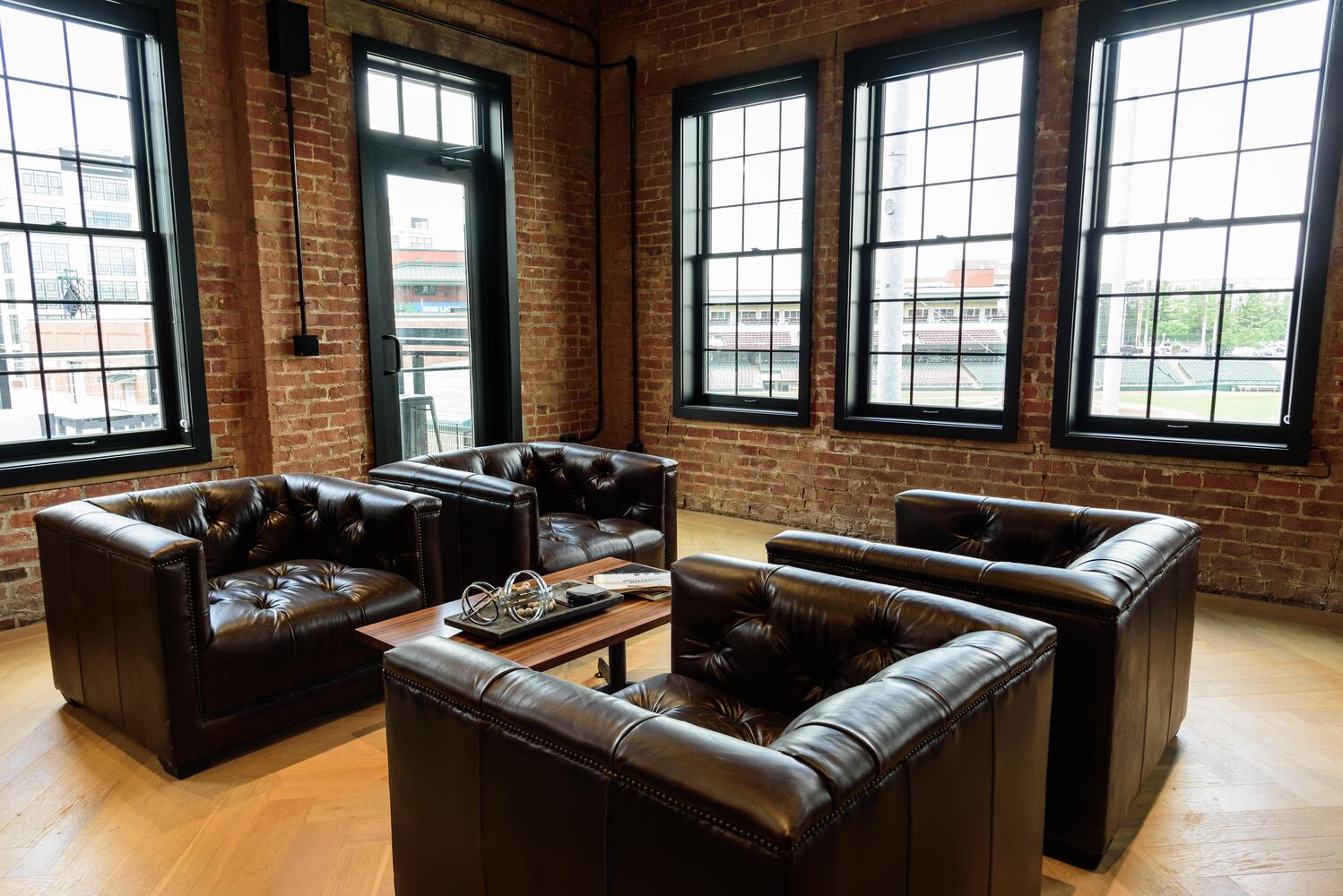 PHOTOS: A look inside the completed Brackett Builders headquarters at Madison on First in downtown Dayton