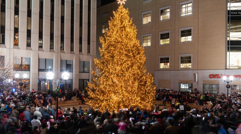 The 2023 Dayton Holiday Festival featuring the Grande Illumination will be held Friday, Nov. 24. TOM GILLIAM / CONTRIBUTING PHOTOGRAPHER
