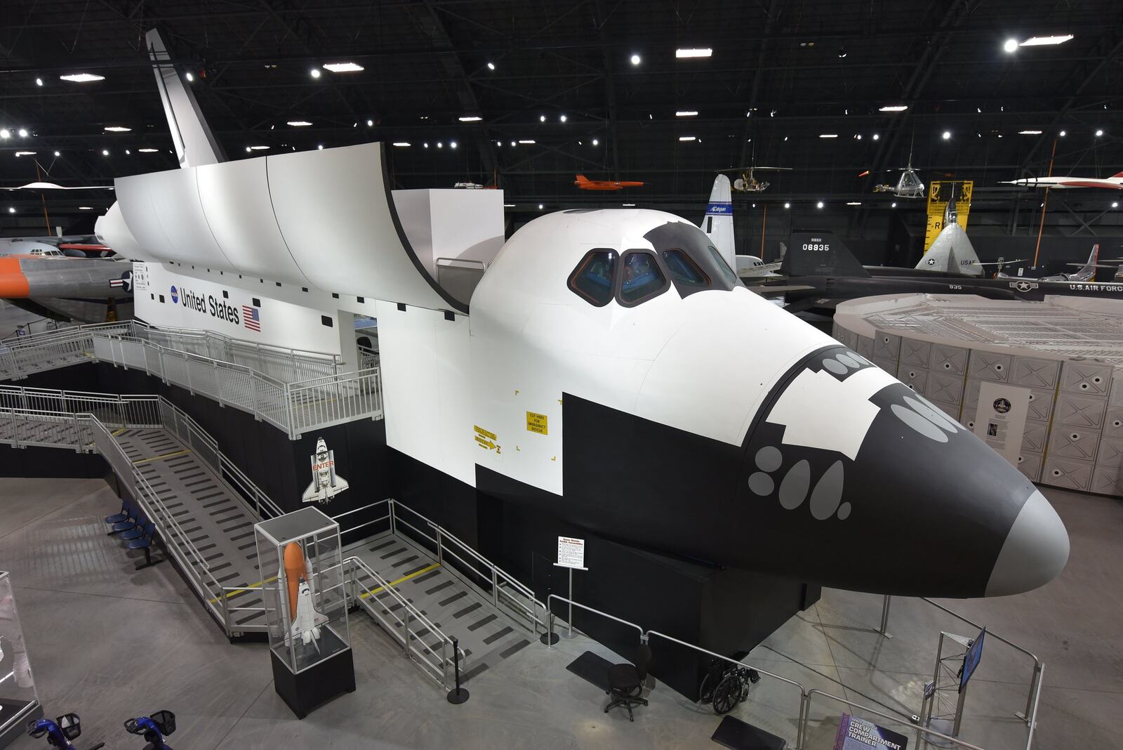The Space and Research and Development Galleries at the National Museum of the U.S. Air Force. CONTRIBUTED