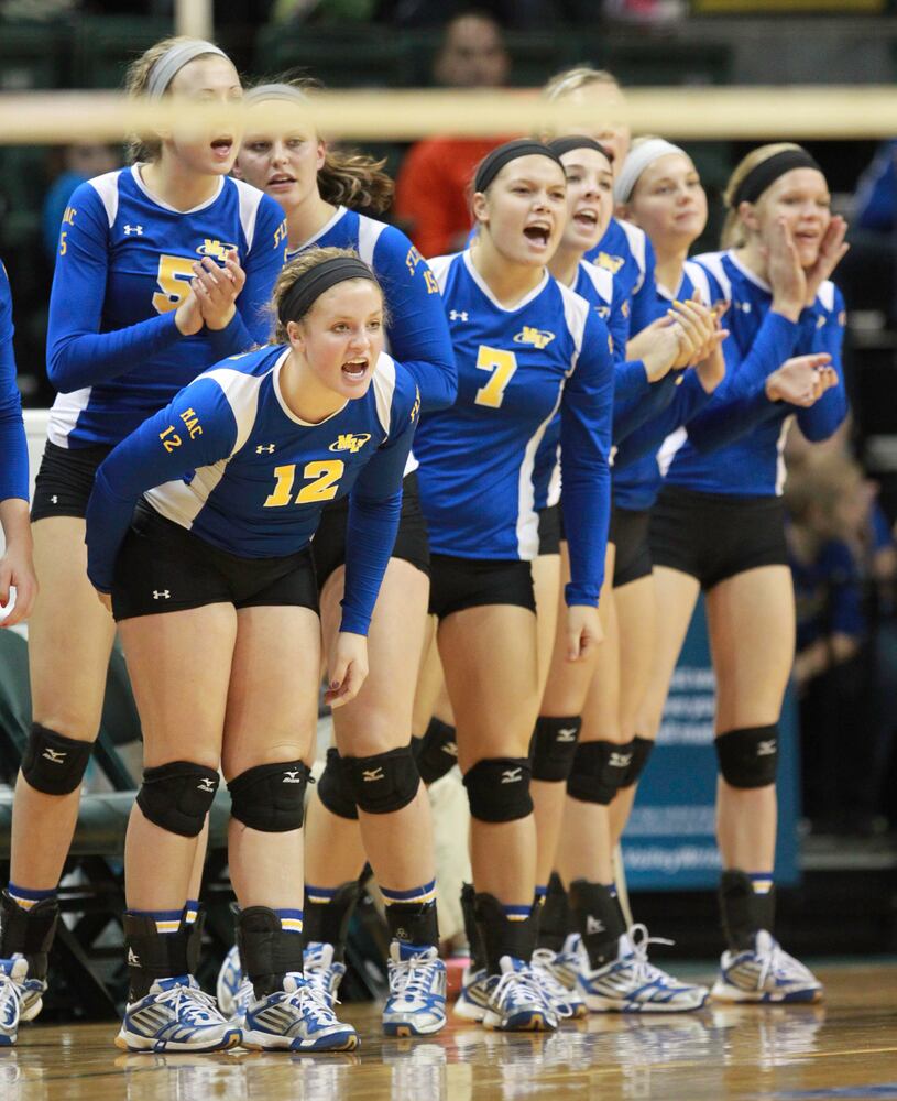 Marion Local vs. McComb Volleyball